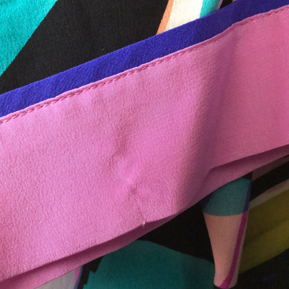 Bob Mackie Wearable Art Silk Top - Picture 8 of 8